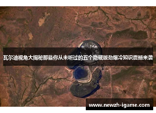 瓦尔迪视角大揭秘那些你从未听过的五个隐藏版劲爆冷知识震撼来袭